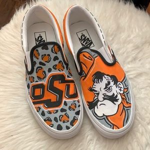 Brand new painted OSU vans